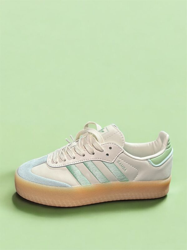 Adidas SAMBAE W WHITE/MINT GREEN - Imagem 2