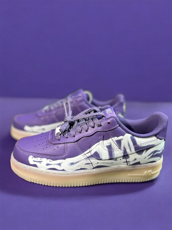Nike Air Force 1 Low ‘Purple Skeleton’