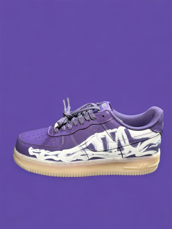 Nike Air Force 1 Low ‘Purple Skeleton’