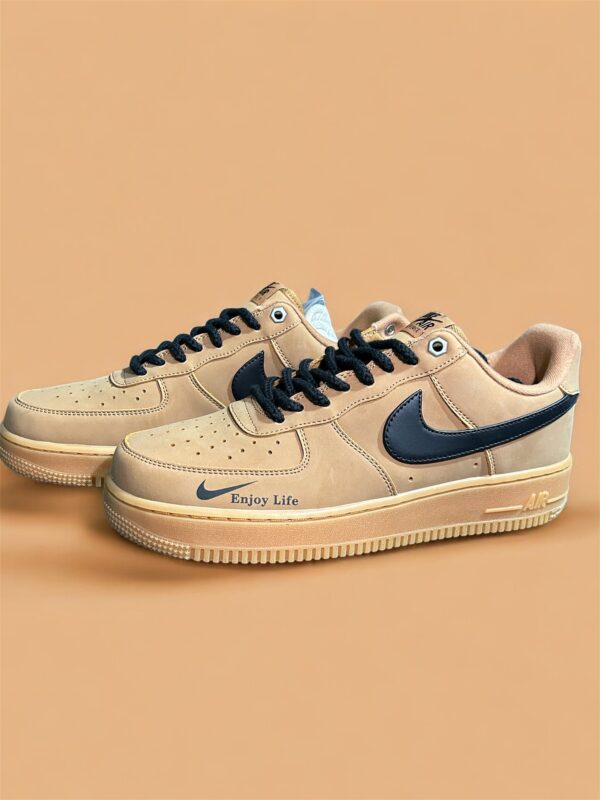 Nike Air force 1 low- BROWN BLACK.