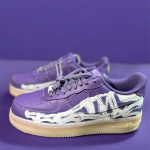 Nike Air Force 1 Low ‘Purple Skeleton’